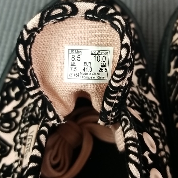 💥SOLD💥VANS SIDEWALL AUTHENTIC PLATFORM Womans 10 - Picture 10 of 11